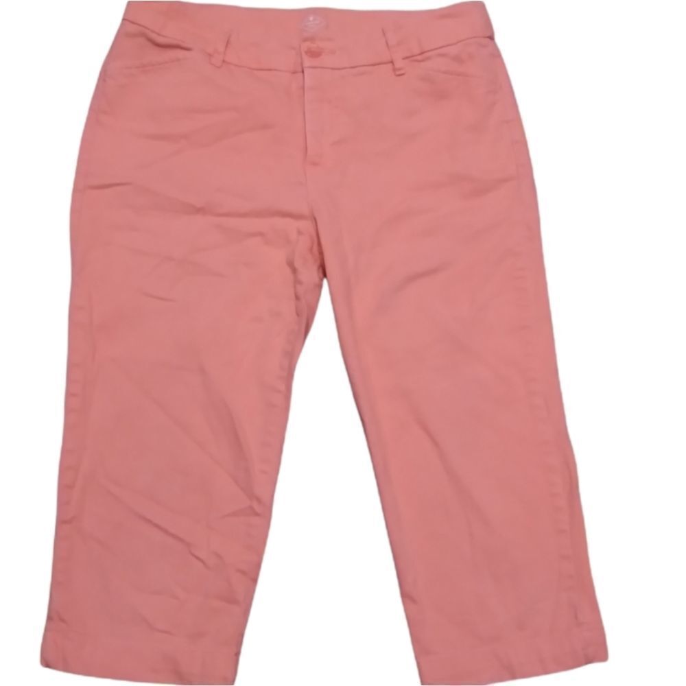 St John's Bay Capris peach 8